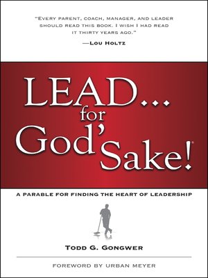 cover image of Lead . . . for God's Sake!